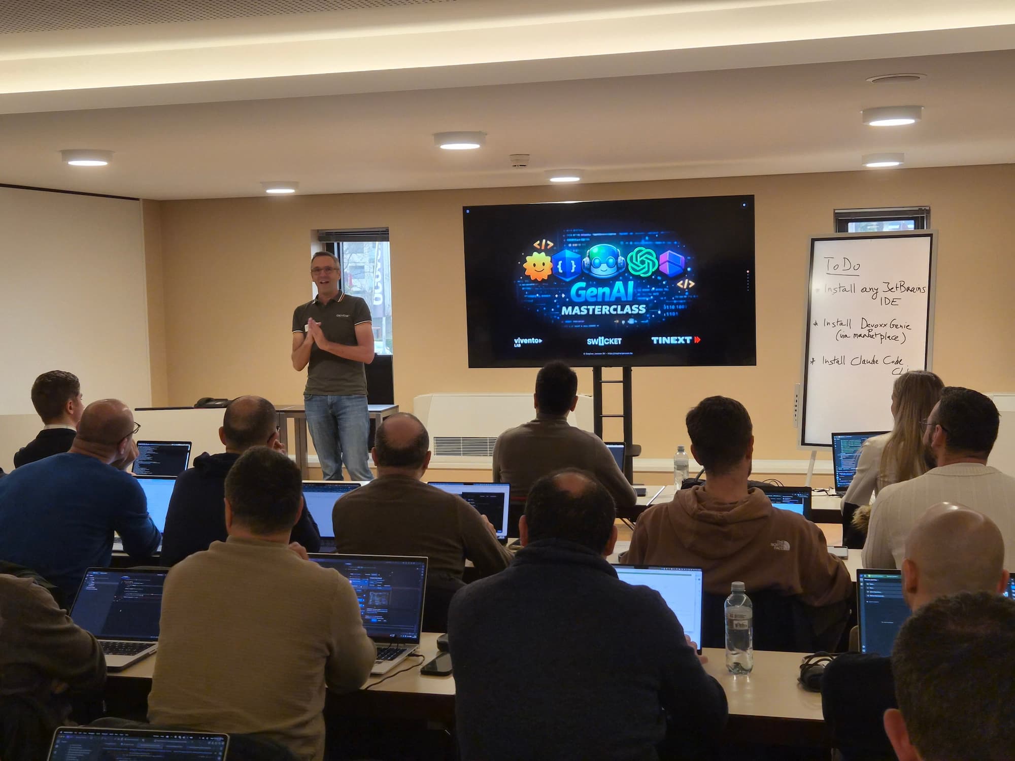 Our GenAI Masterclass in full motion
