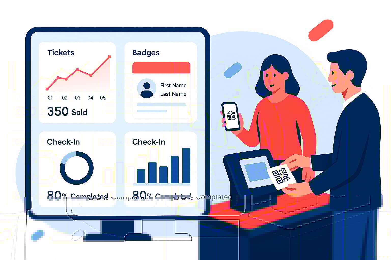 All-in-one event management software  Event registration and check-in platform  Badge printing software for events  Eventbrite alternatives Europe  Conference ticketing tools  Association event software
